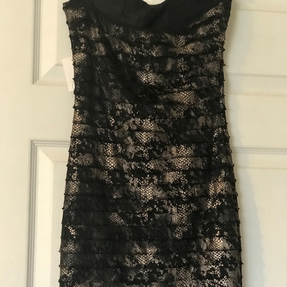 Strapless dress